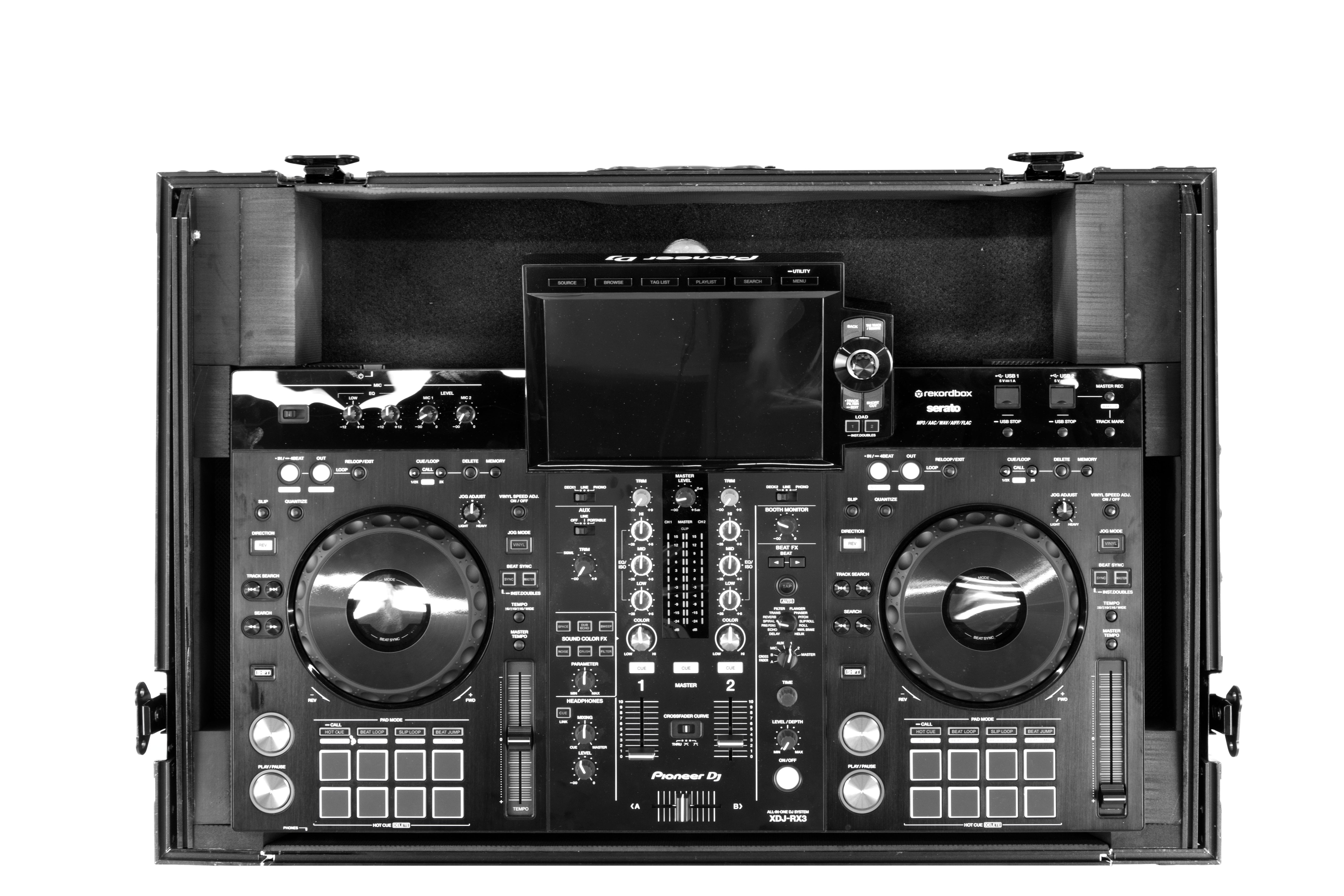 Odyssey 810295 - Pioneer XDJ-RX3 Industrial Board Glide Style 1U Case