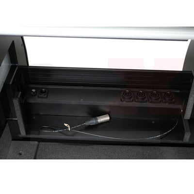 ProX Flight case for Yamaha Rivage PM5 CS-R5 Audio Console Mixer with Doghouse and Wheels by Santosom
