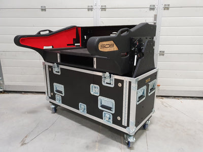 ProX Flip-Ready Detachable Easy Retracting Hydraulic Lift Case With 2U for Digico SD8 Digital Mixing Console by ZCase®