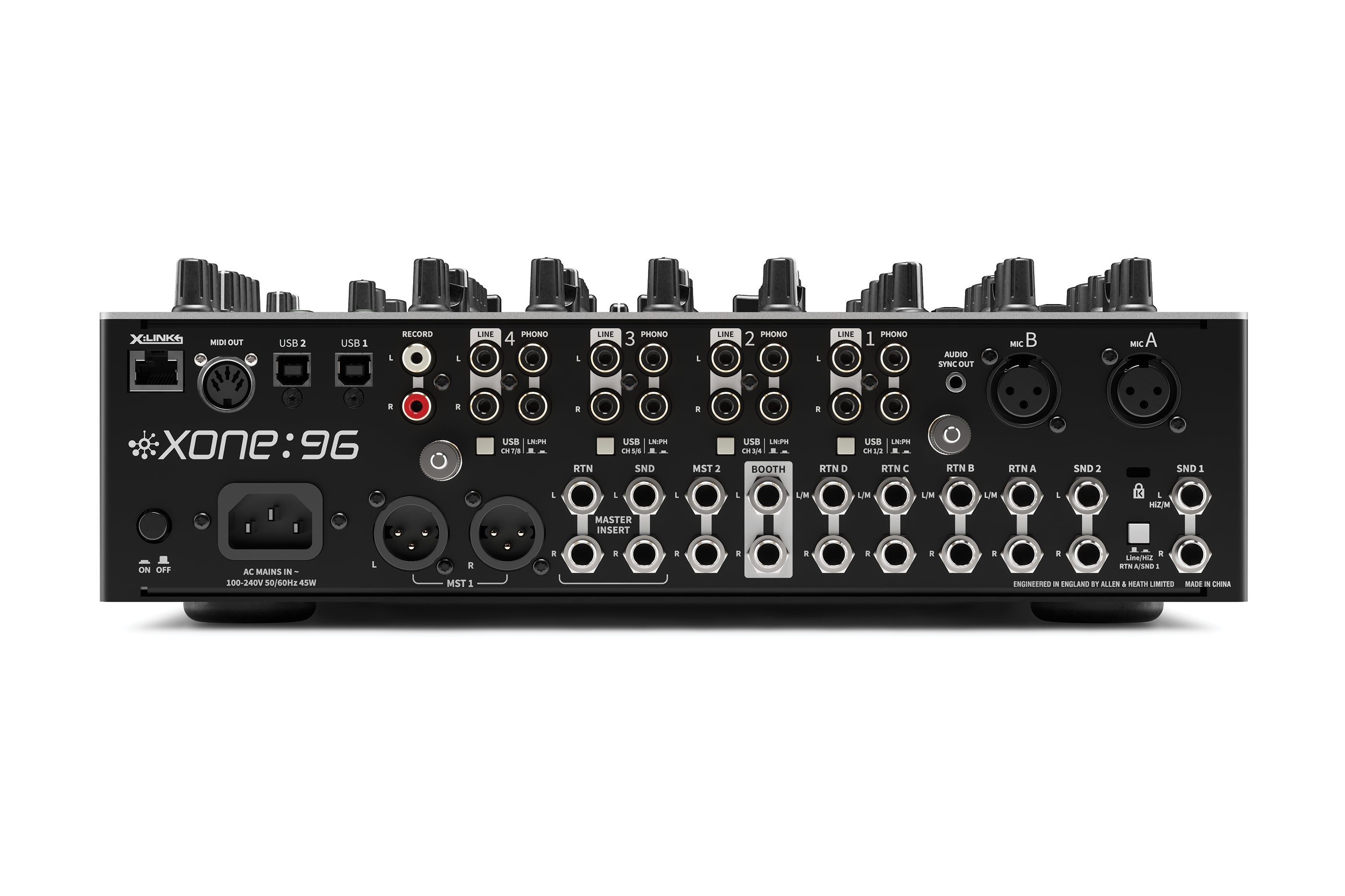 Allen & Heath XONE:96 - 6+2 Channel Professional Club Mixer
