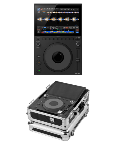 AlphaTheta CDJ-1500X + Odyssey KCDJ1500XBLK Case Bundle