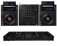 AlphaTheta CDJ-3000X + Pioneer DJ DJM-A9 + ProX XS-CDM3KV10A9 WBL Case Bundle