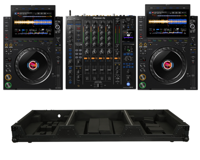 AlphaTheta CDJ-3000X + Pioneer DJ DJM-A9 + ProX XS-CDM3KV10A9 WBL Case Bundle