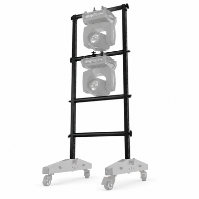 ProX X-ALTO7FTRIG - 7FT U-Grid Lighting Fixture Moving Head Steel Module with 4 Adjustable Bars