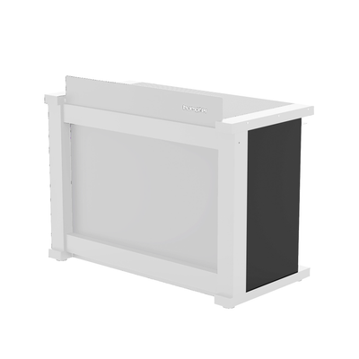 ProX Replacement Left and Right Side Covers for Humpter B3 DJ Workstation in Black