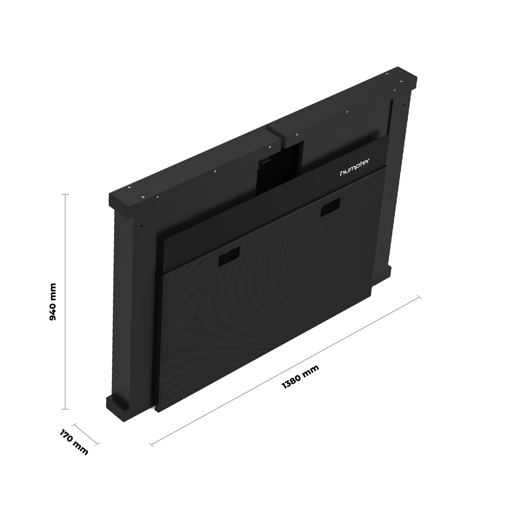 ProX BLACK B3 Quick Folding DJ Controller Turntable CD-J Facade Table Workstation by Humpter
