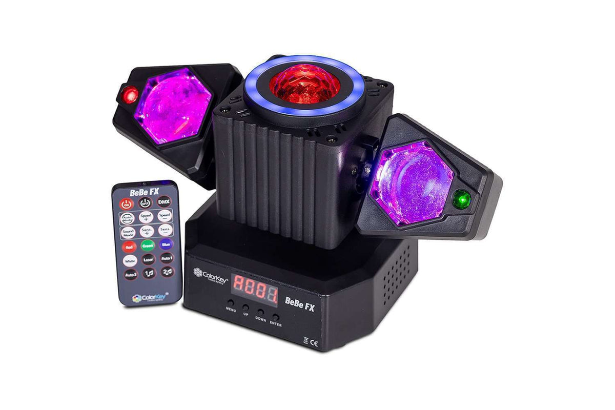 Colorkey BeBe FX - All-in-One Moving Beam, Laser and Party Dome Effect