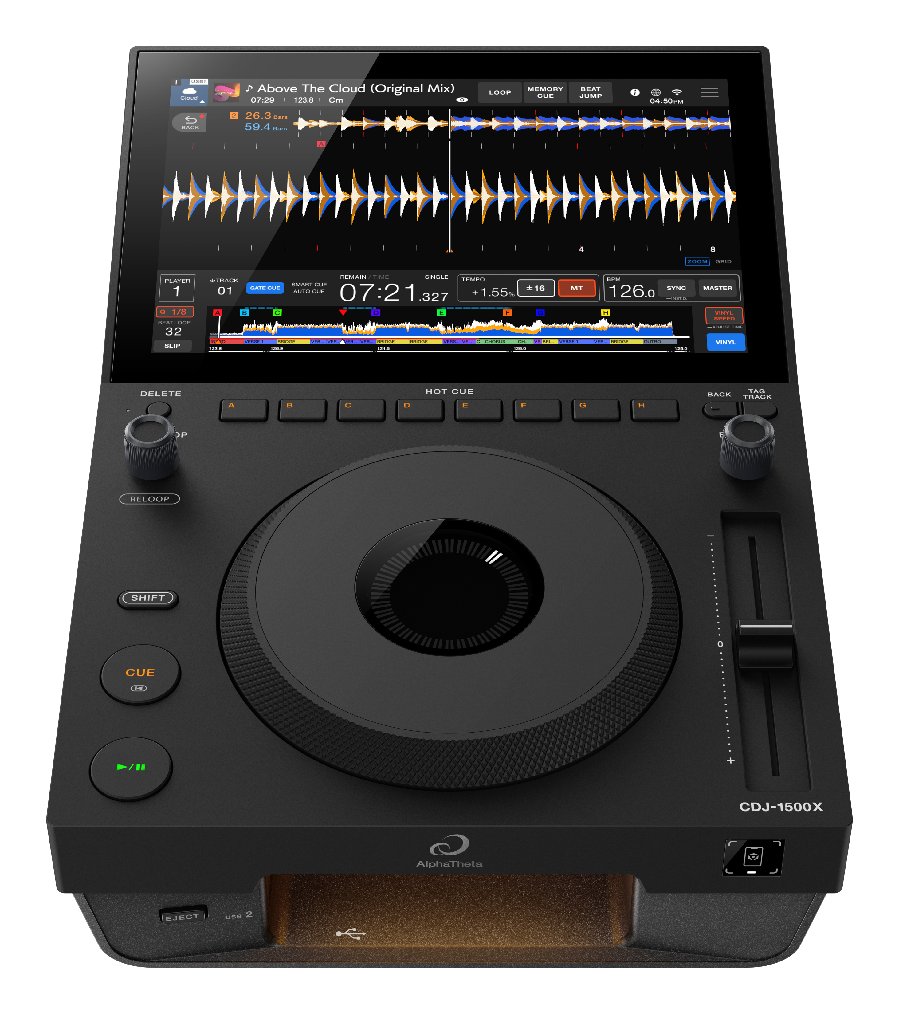 AlphaTheta CDJ-1500X - DJ Multi Player