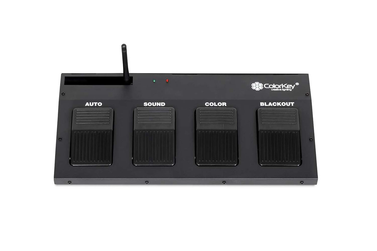 Colorkey Wireless Footswitch Controller - for PartyBar Mobile and PartyBar Pro