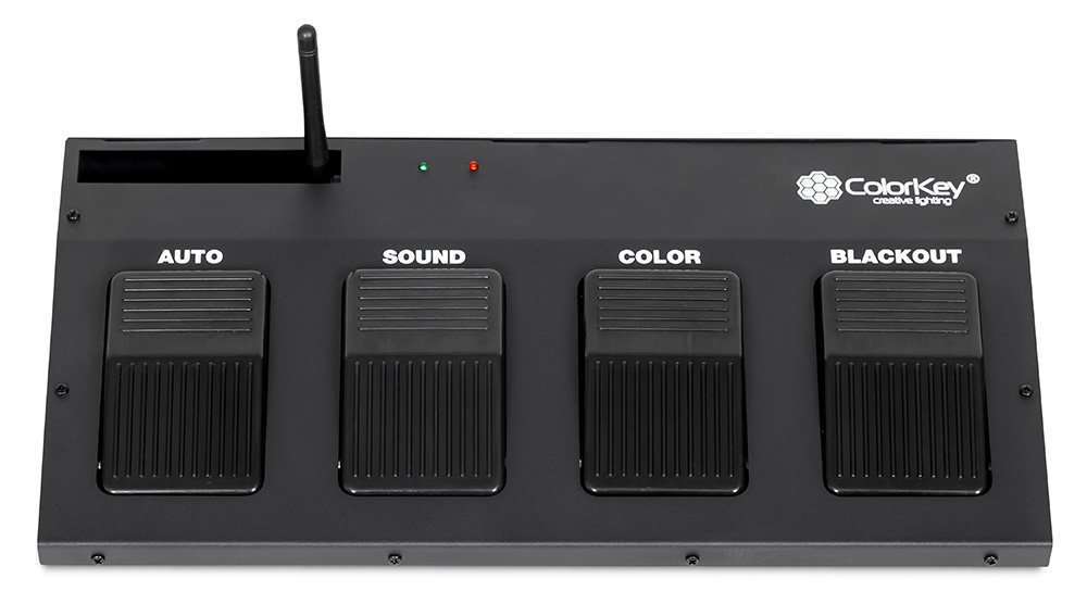 Colorkey Wireless Footswitch Controller - for PartyBar Mobile and PartyBar Pro