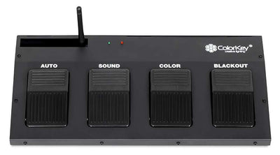 Colorkey Wireless Footswitch Controller - for PartyBar Mobile and PartyBar Pro