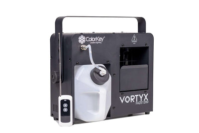 Colorkey Vortyx Faze 1200 - 1200W Faze Machine with DMX and RF Remote