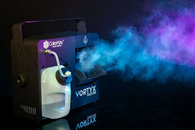 Colorkey Vortyx Faze 1200 - 1200W Faze Machine with DMX and RF Remote