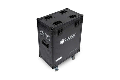 Colorkey Flight Case for Creator BSW 1200 - 2-Fixture Road Case with Casters