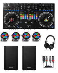 Pioneer DJ DDJ-REV7 "Party Rocker" Bundle.