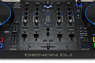 Denon DJ Prime 4 G2 - 4-Channel Standalone DJ System with Built-in FX, Lighting Outputs and Stems.