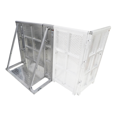 ProX 4FT Heavy-duty Aluminum Ventilated Crowd Barrier Door and Base