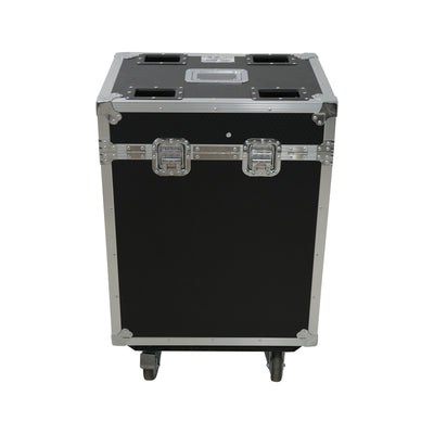 ProX Moving Head Lighting Road Case for 2x Wash Moving Heads with 3 Doors