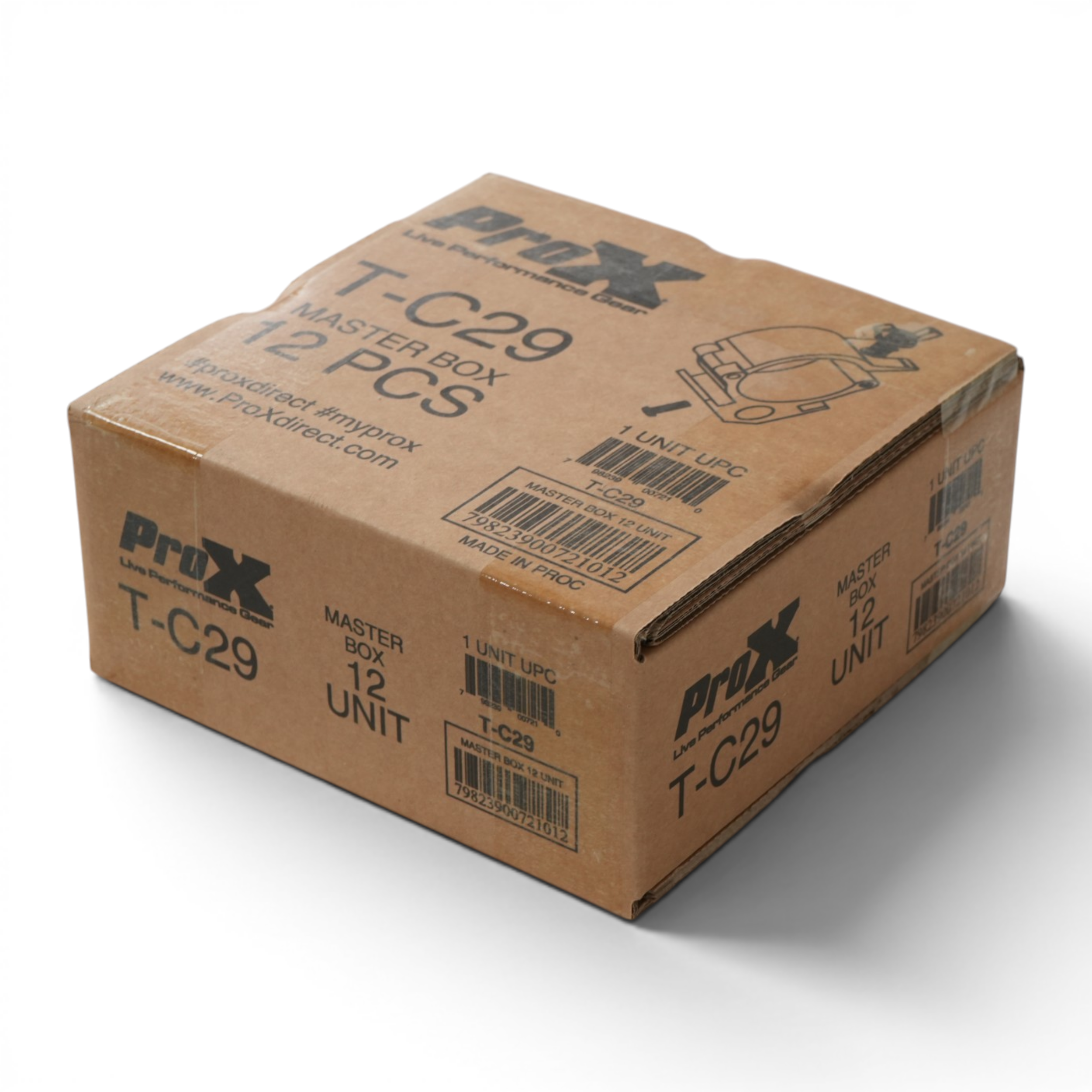 ProX ProX T-C29 50mm Truss Panel, Clamp Cladding and Signage Coupler with M4 Female Bolts