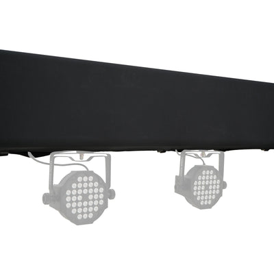 ProX Set of 2 9.84 FT 3.00M Box Truss 3 Side Black Scrim Cover incl. Bag