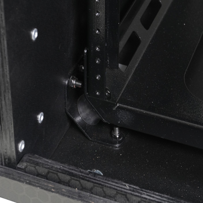 ProX Large Mixing Console Case 3x side by side 2x 12U & 10U Shock Mount Slam Rack