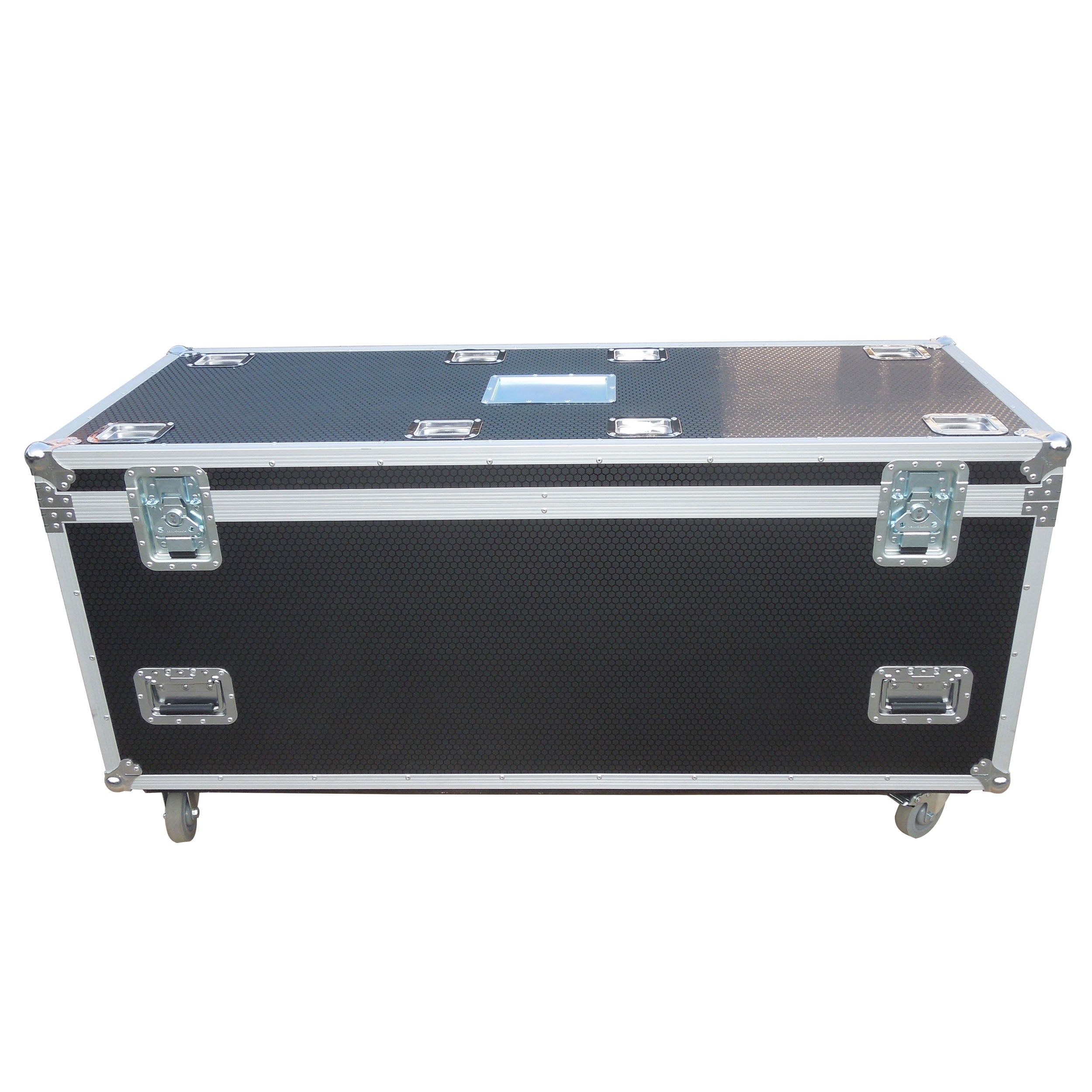 ProX TruckPax Utility ATA Flight Case Truck Storage Road Case with Dividers Tray and 4" in casters - 24"x60"x30" Ext