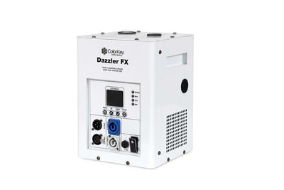 Colorkey Dazzler FX MKII Cold Spark Machine (White) - 600W Wireless Spark Fountain