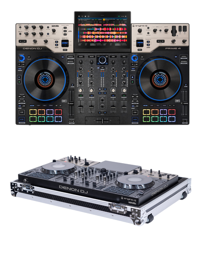 Denon DJ Prime 4 G2 + Headliner HL10030 Case Bundle