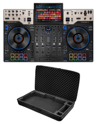 Denon DJ Prime 4 G2 + Odyssey BMPRIME4G2 Case Bundle.