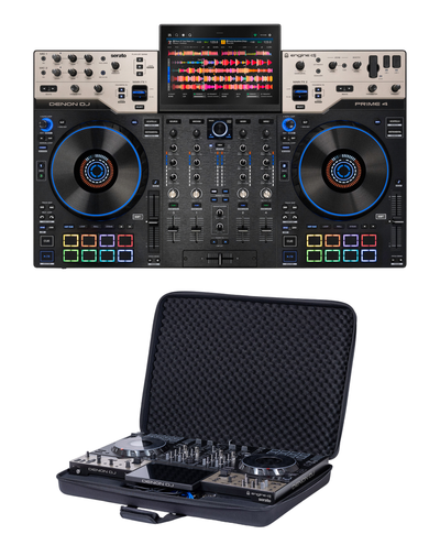 Denon DJ Prime 4 G2 + Headliner HL12025 Case Bundle