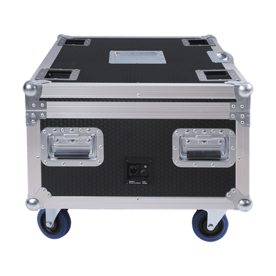 JMAZ PROFESSIONAL Electro PAR W7 6PK - RGB+LIME Battery-Powered Outdoor LED PAR Light Kit w/ Charging Road Case