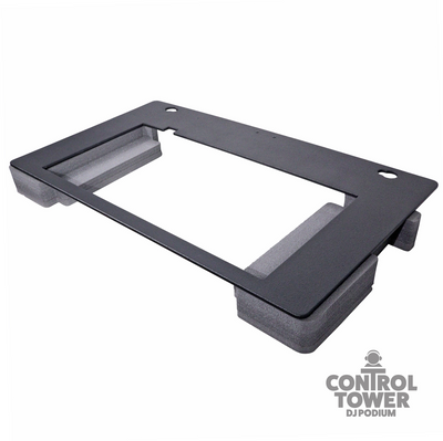 ProX Replacement for DDJ1000 SRT Top Face Plate for Control Tower DJ Podium Black Finish