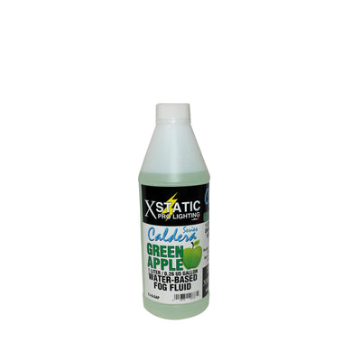 ProX GREEN APPLE DJ Fog Fluid Water Based Fog Machine Liquid Replacement – 1 Quart
