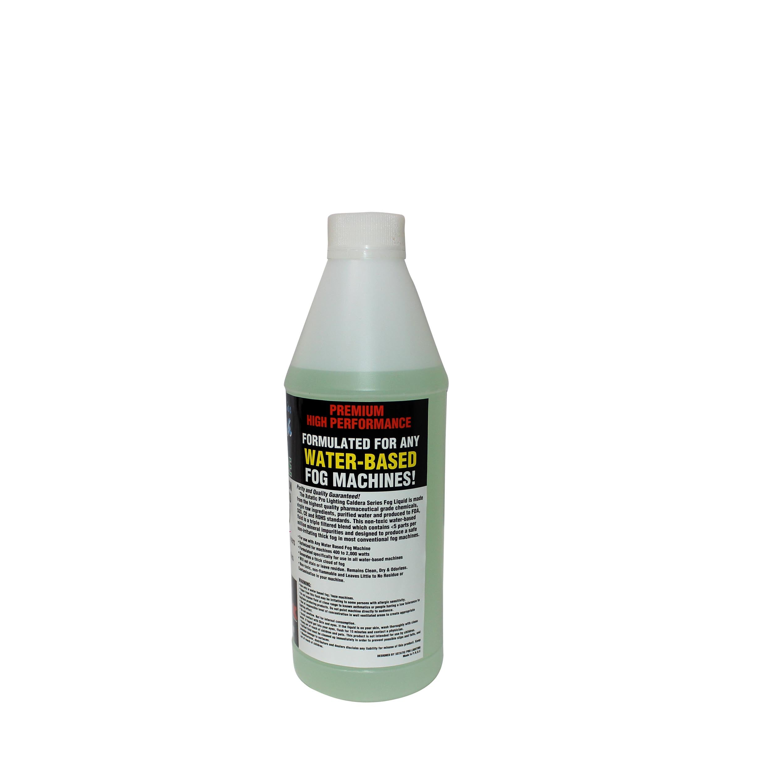 ProX GREEN APPLE DJ Fog Fluid Water Based Fog Machine Liquid Replacement – 1 Quart