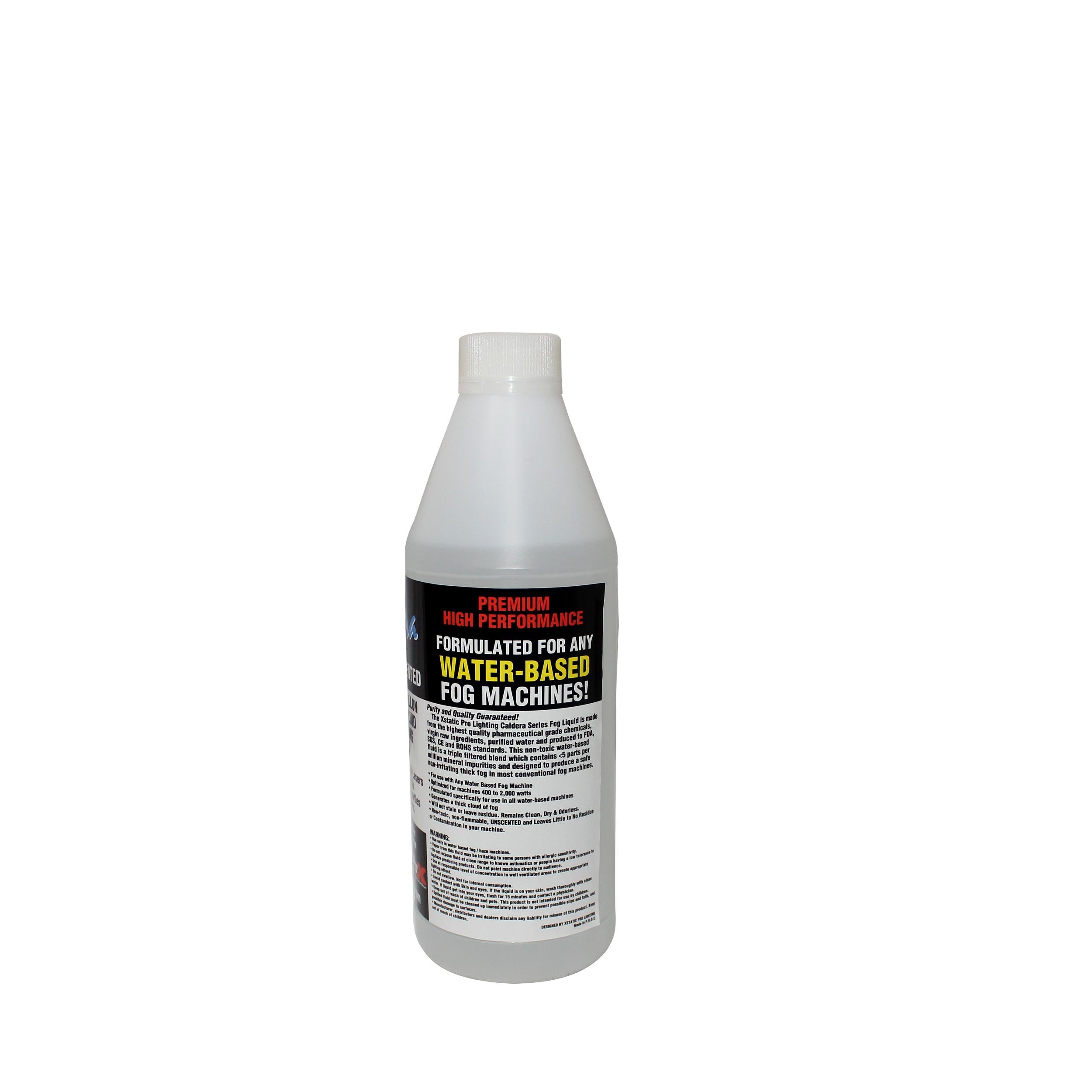 ProX UNSCENTED DJ Fog Fluid Water Based Fog Machine Liquid Replacement – 1 Quart