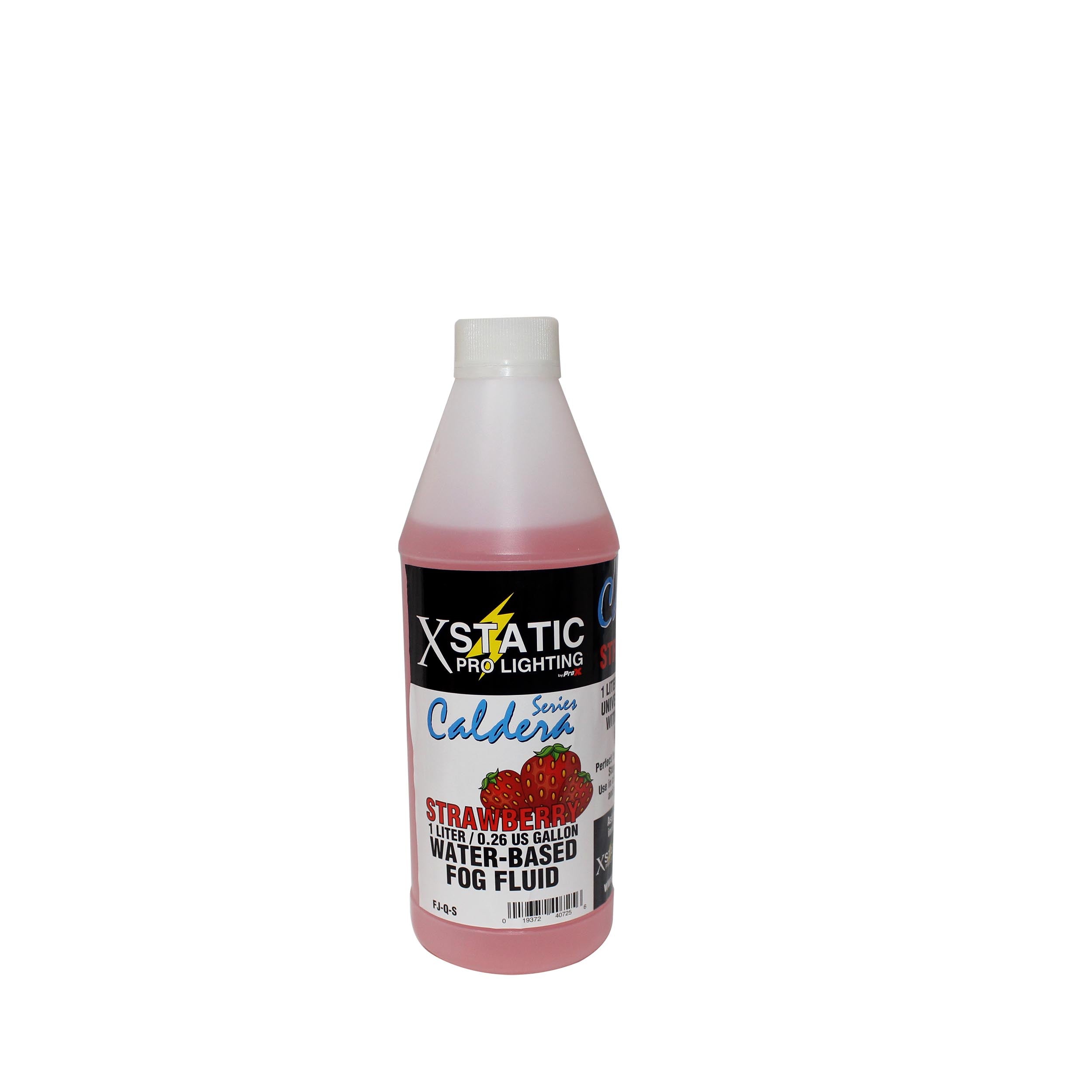 ProX STRAWBERRY DJ Fog Fluid Water Based Fog Machine Liquid Replacement – 1 Quart