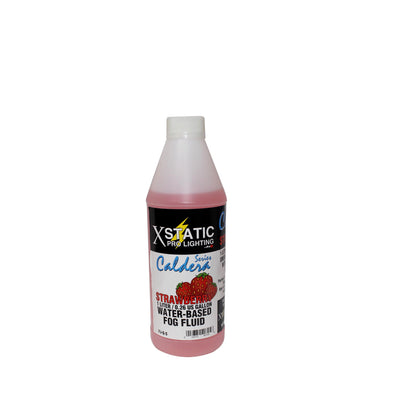 ProX STRAWBERRY DJ Fog Fluid Water Based Fog Machine Liquid Replacement – 1 Quart