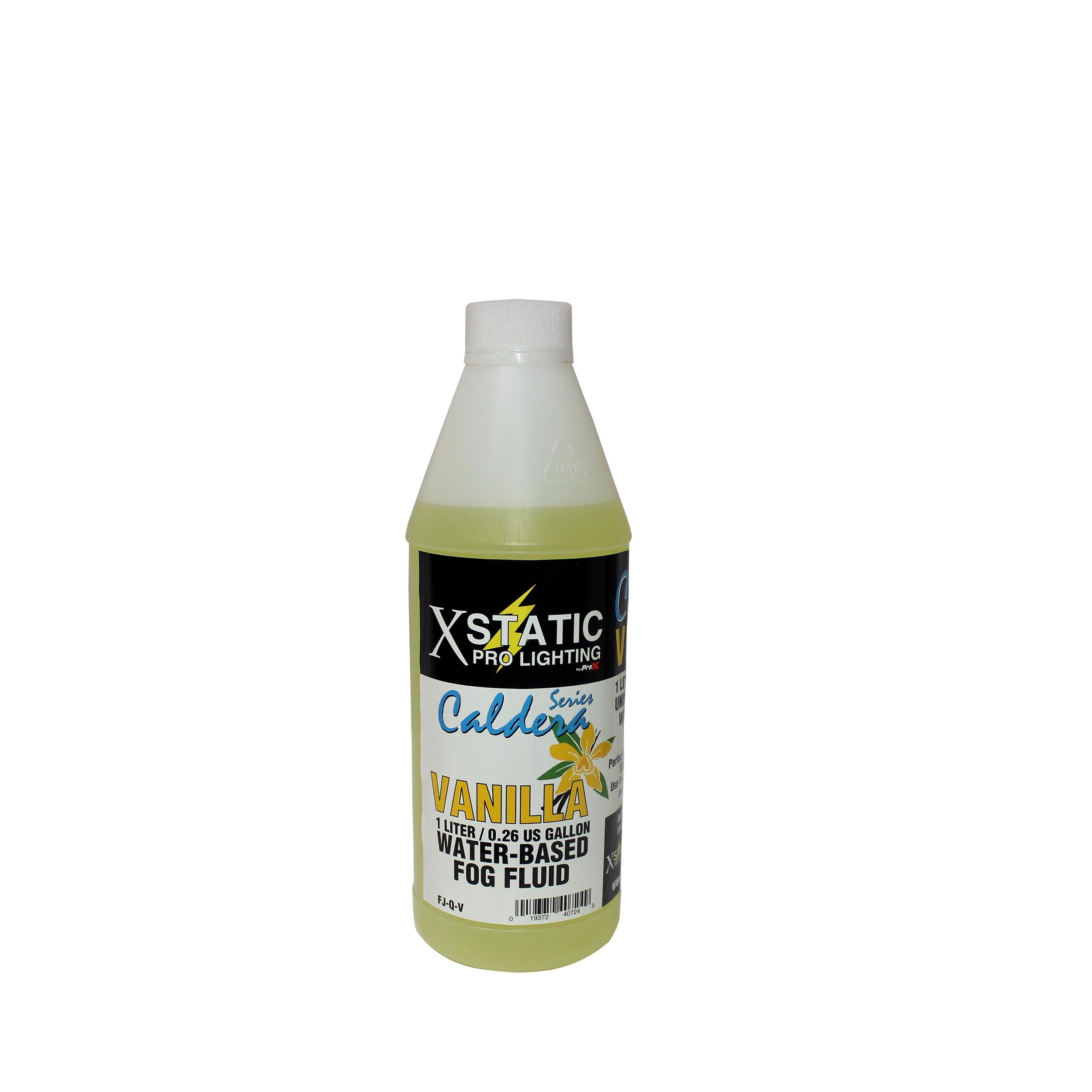 ProX VANILLA DJ Fog Fluid Water Based Fog Machine Liquid Replacement – 1 Quart