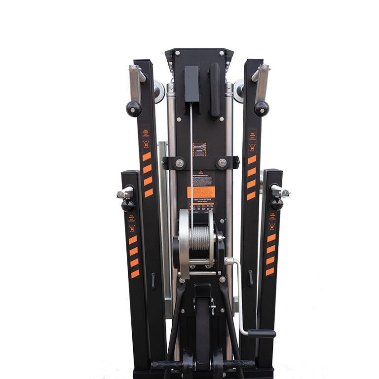 ProX FANTEK Spain Compact Front Loading Lifting Line Array Systems Tower 992 lbs Cap Max Height 26 ft Incl Line Array Adapter