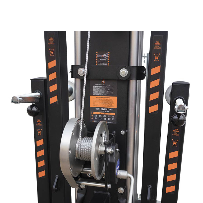 ProX FANTEK Spain Compact Front Loading Lifting Line Array Systems Tower 992 lbs Cap Max Height 26 ft Incl Line Array Adapter