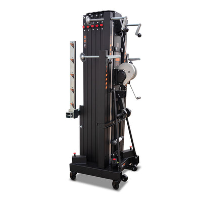 ProX FANTEK Spain Compact Front Loading Lifting Line Array Systems Tower 992 lbs Cap Max Height 26 ft Incl Line Array Adapter