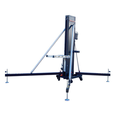 ProX FANTEK Spain Compact Front Loading Lifting Line Array Systems Tower 992 lbs Cap Max Height 22ft Incl Line Array Adapter