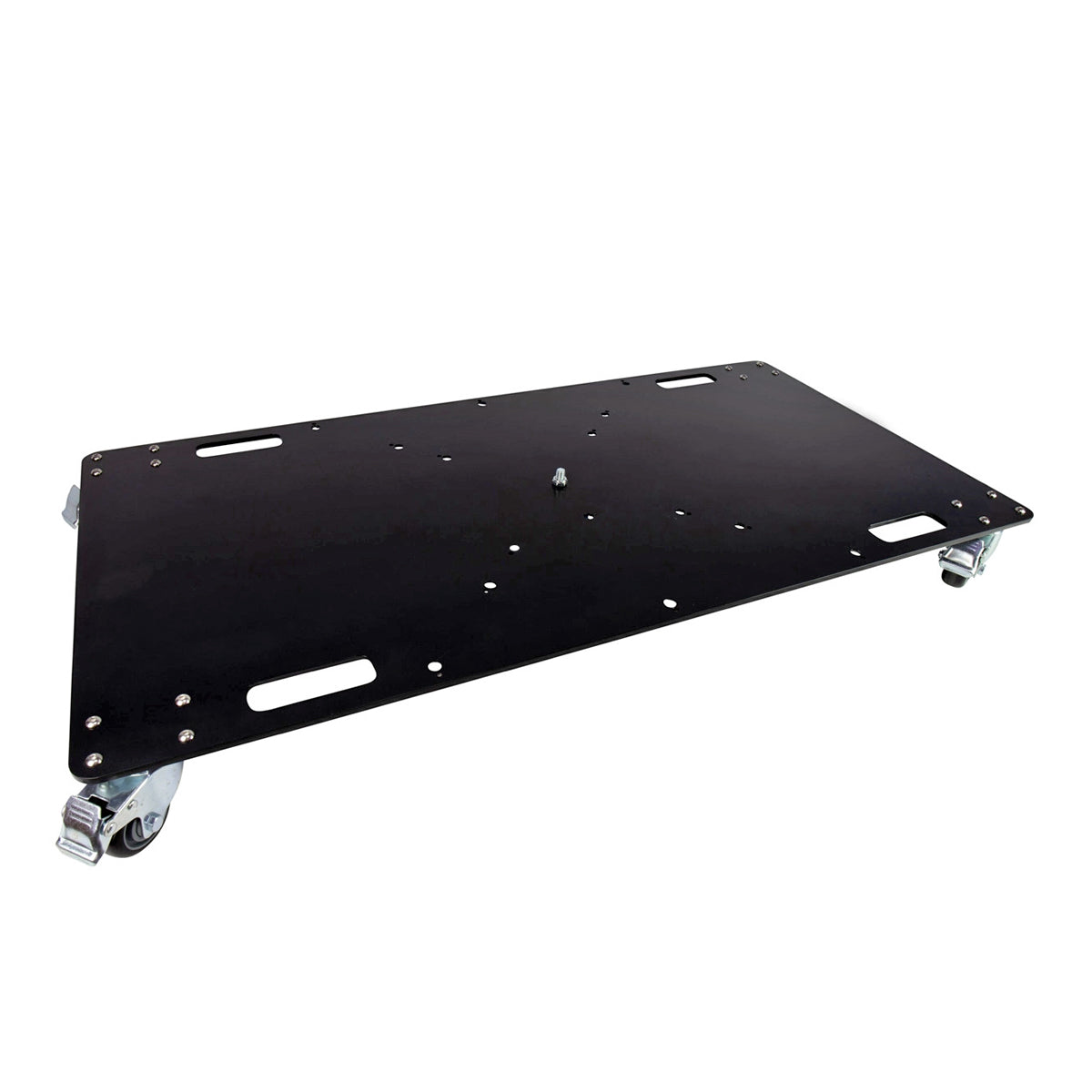 ProX Truss Modular 2X Rapid U Grid Trio Package for Lighting - Moving Heads W-Rolling Aluminum Baseplate | Black Finish