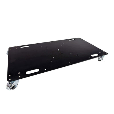 ProX Truss Modular 2X Rapid U Grid Trio Package for Lighting - Moving Heads W-Rolling Aluminum Baseplate | Black Finish