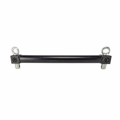 ProX Truss Modular 2X Rapid U Grid Trio Package for Lighting - Moving Heads W-Rolling Aluminum Baseplate | Black Finish
