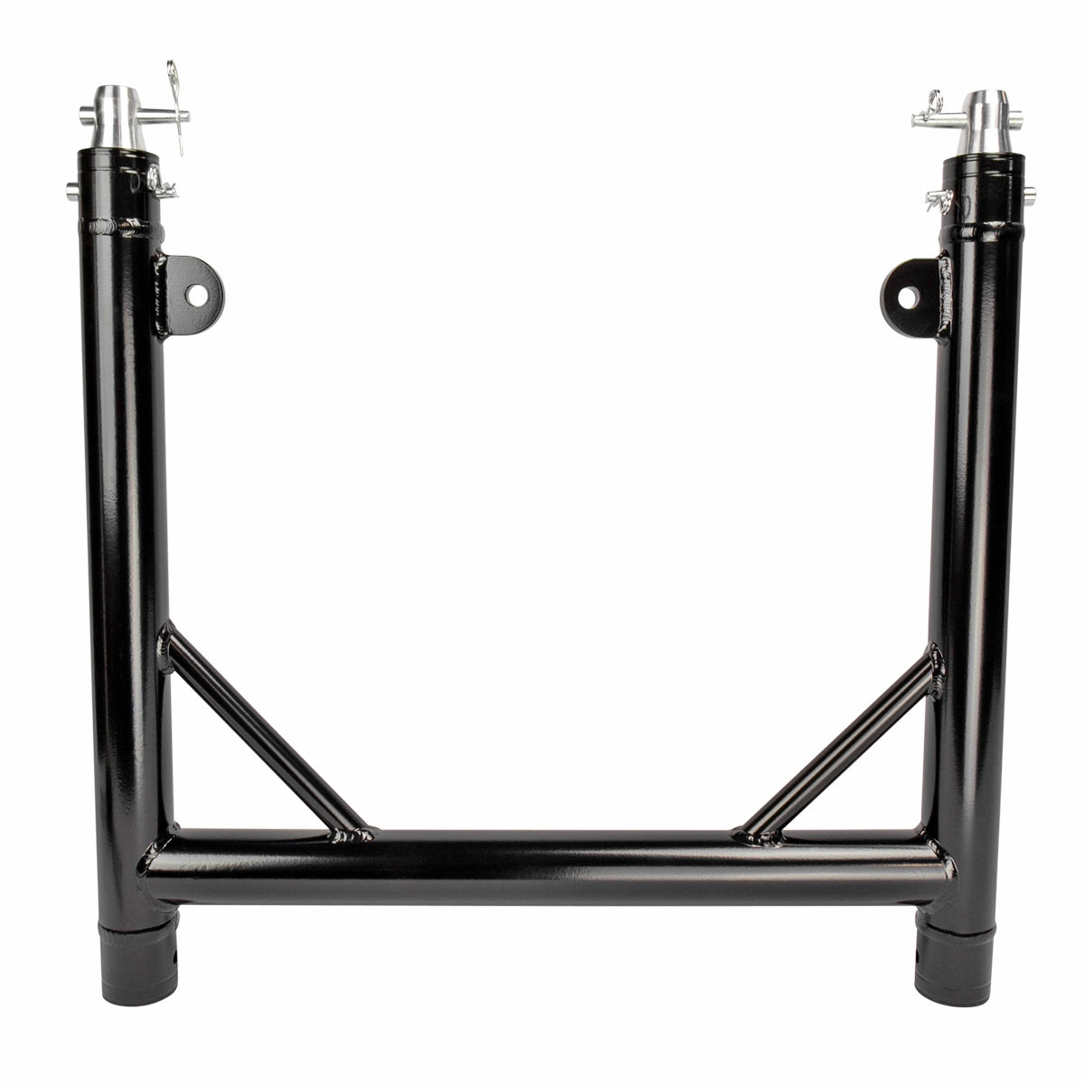 ProX Truss Modular 2X Rapid U Grid Trio Package for Lighting - Moving Heads W-Rolling Aluminum Baseplate | Black Finish
