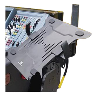 ProX Flip-Ready Easy Detachable Retracting Case With 2U for Yamaha PM3 RIVAGE Console by ZCase Custom Order