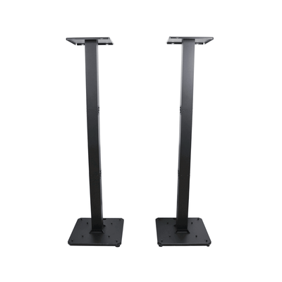 ProX Pair of Black Moving Head or Lighting Speaker Totem DJ Stand with Carrying Bags by Humpter
