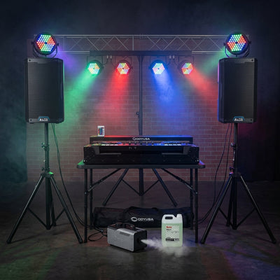 Warm-Up Set Bundle - Alto TS408 Speakers, JMAZ RGB Pars & Antari Fog Machine