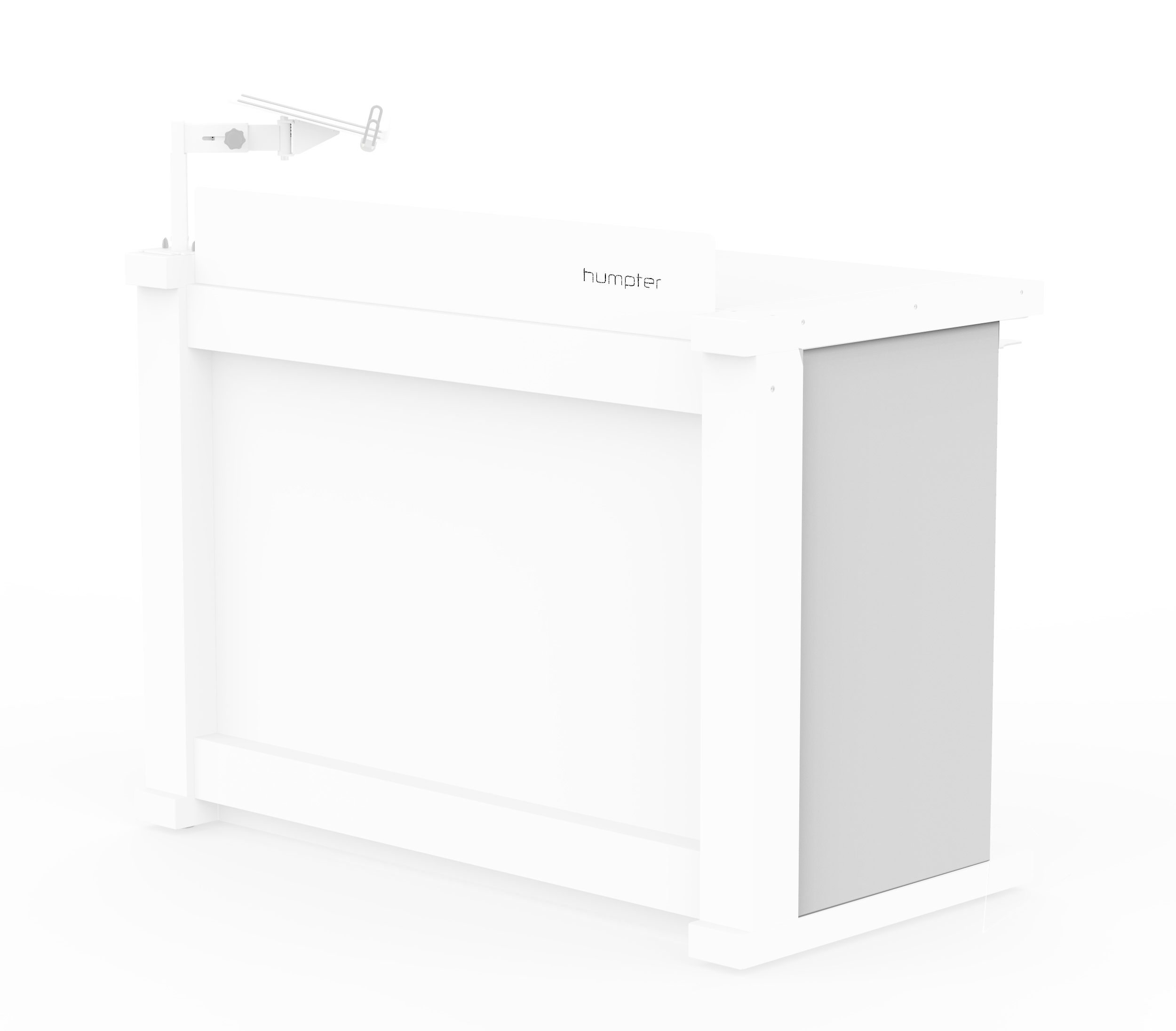 ProX Replacement Left and Right Side Covers for Humpter B3 DJ Workstation in White